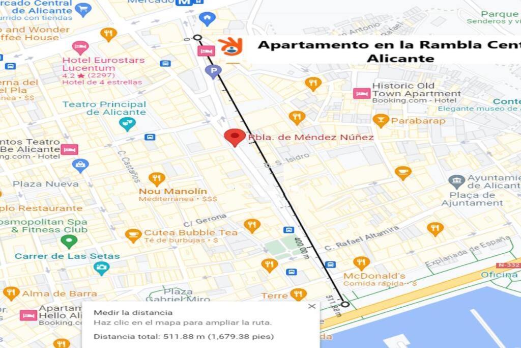 Apartamento Centro Rambla Alicante A Luaran gambar