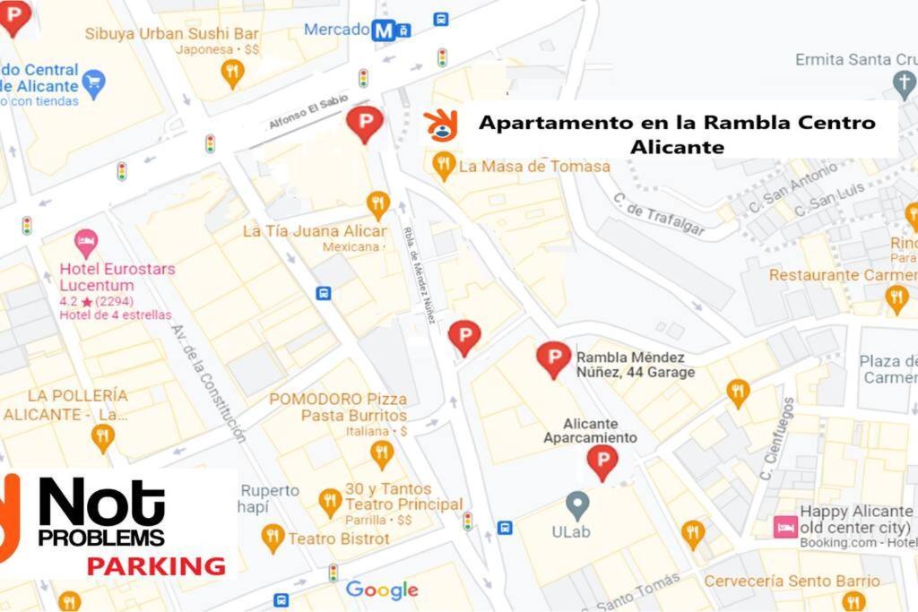 Apartamento Centro Rambla Alicante A Luaran gambar